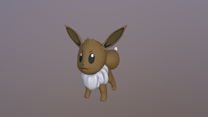 Eevee (Pokémon) 3D Model