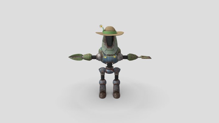Protectron-5934 "Marigold" 3D Model