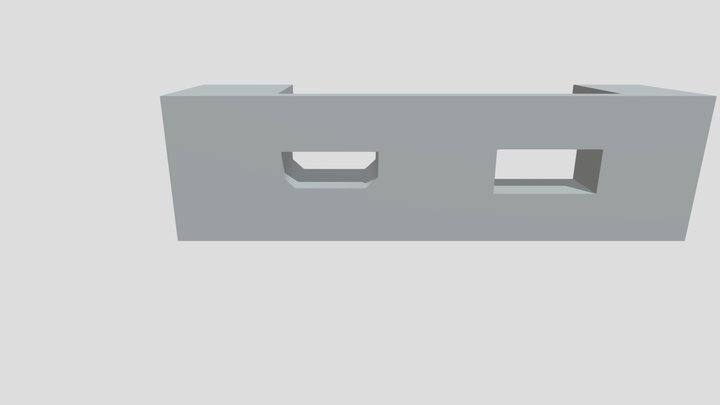 Meow-Switch-USB-Case 3D Model