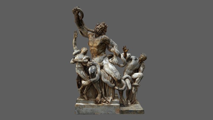 Laokoon-Gruppe 3D Model