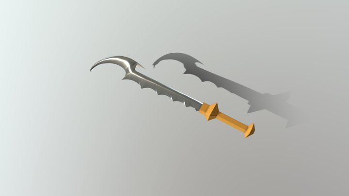 Sword 001 3D Model
