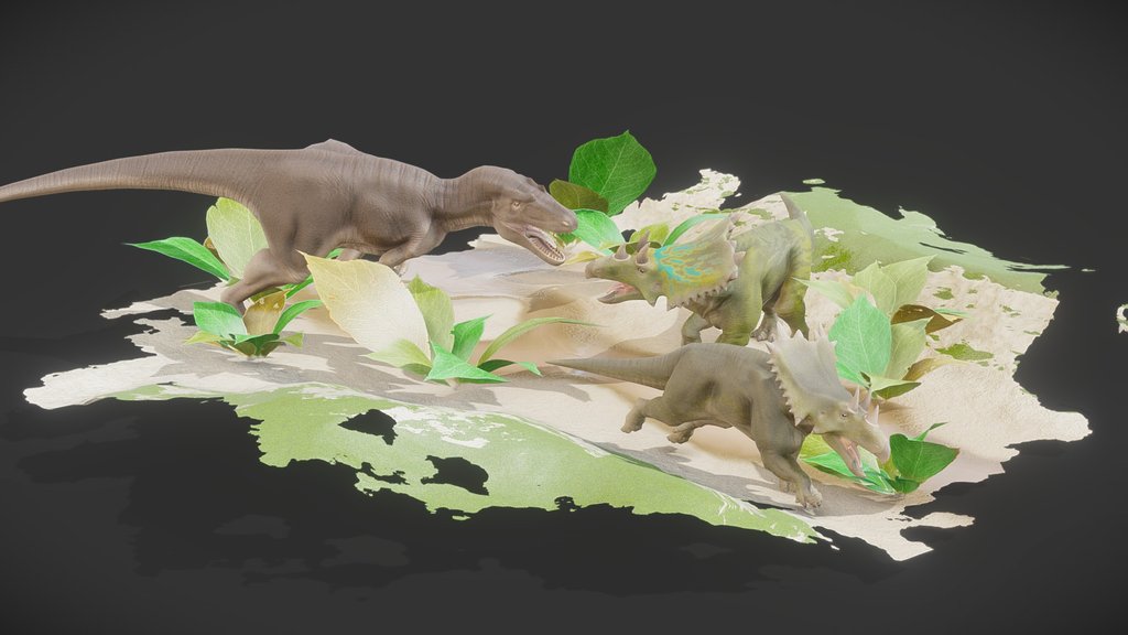 Prehistoric Animals - A 3D model collection by Kyan0s - Sketchfab