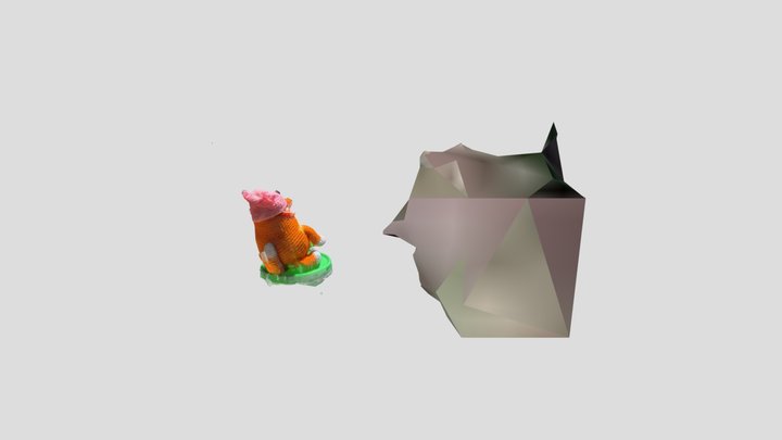 Cheems Axolote 3D Model