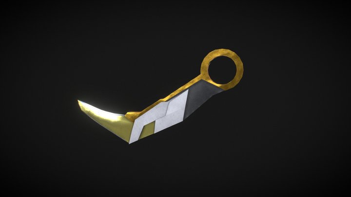 karambit prime 2.0 (valorant) 3D Model