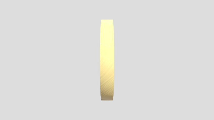 Golden Coin - The Silly 3D Model