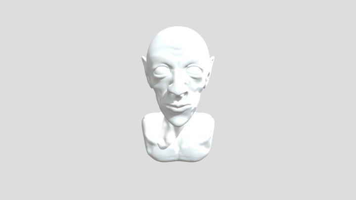 The First Face 3D Model