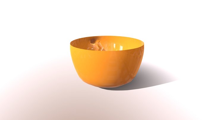 Tea Cup Low Poly 3D Model