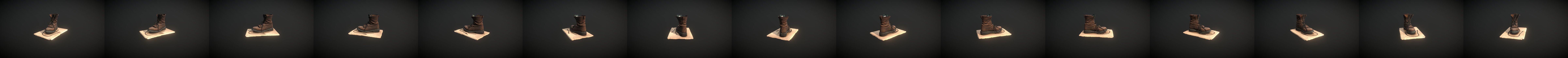 Boot Photogrametry 3D Model