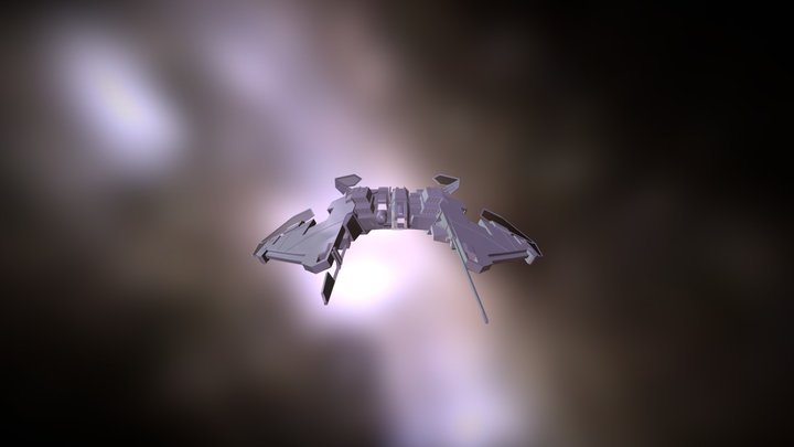 Eve Ship 3D Model