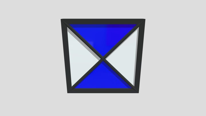 Stained Glass 3D Model