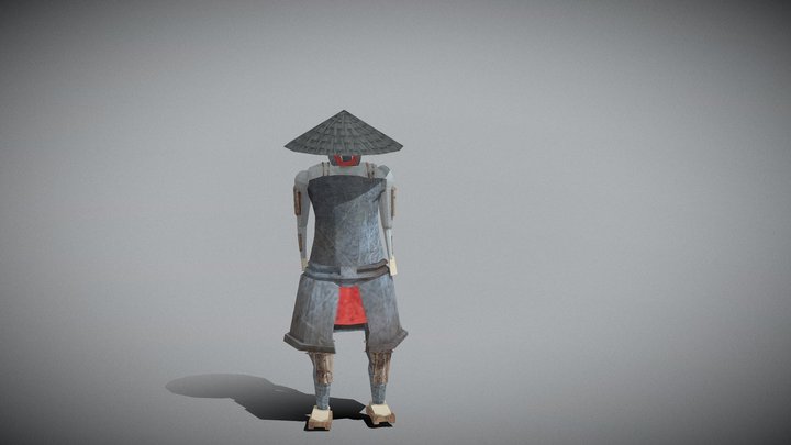 Masked_Samurai 3D Model