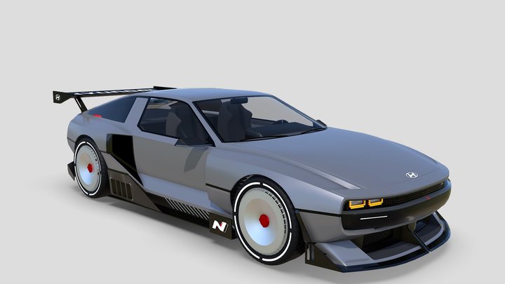 Hyundai N Vision 74 3D Model
