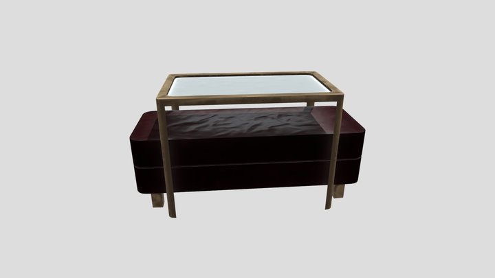 Shoe display set 3D Model