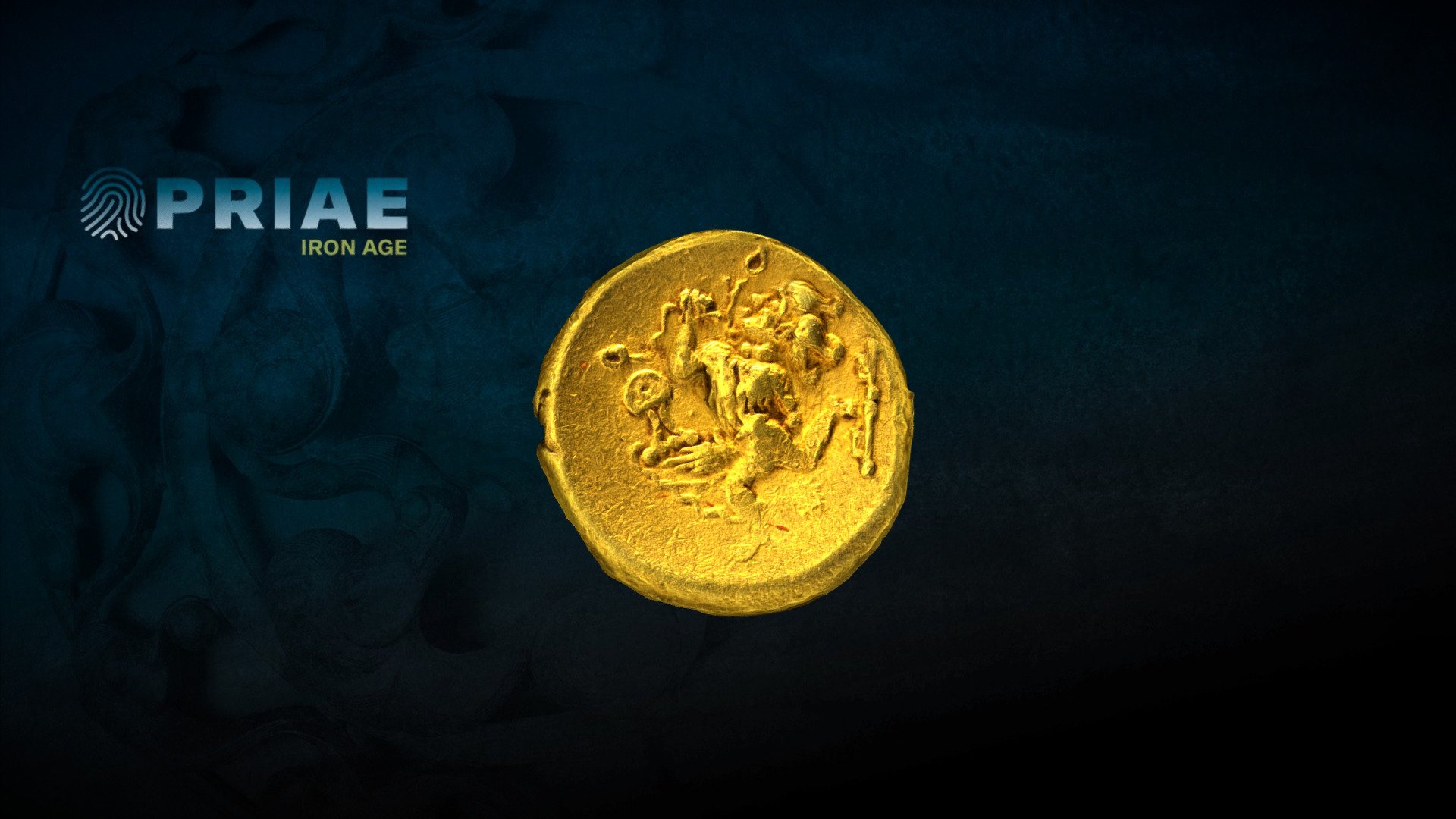 Quarter Statere Baïocasse 3nd B.C — Sketchfab embed 3D viewer