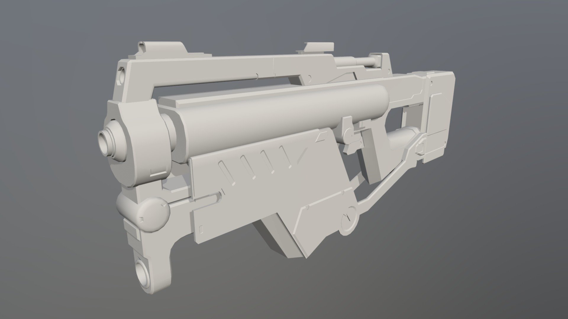 Tactical Plasma Gun - Download Free 3D model by InstaSky [02c3cd0 ...