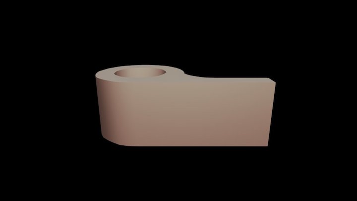 Pieza Union Fierro 3D Model
