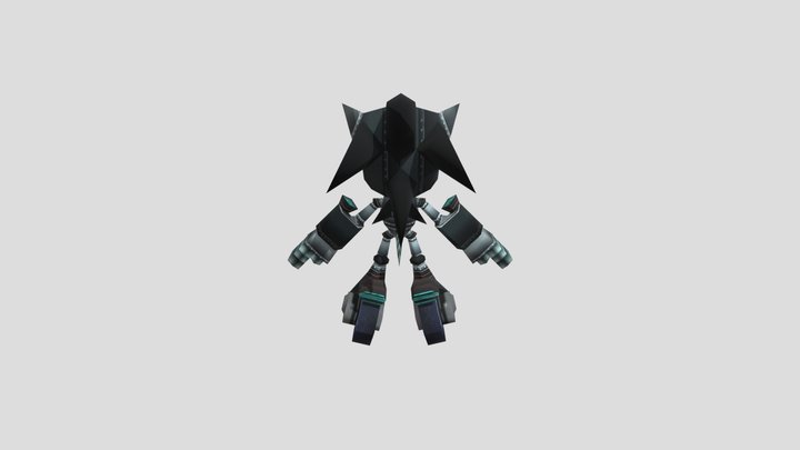 Silver_sonic_ii 3D Model