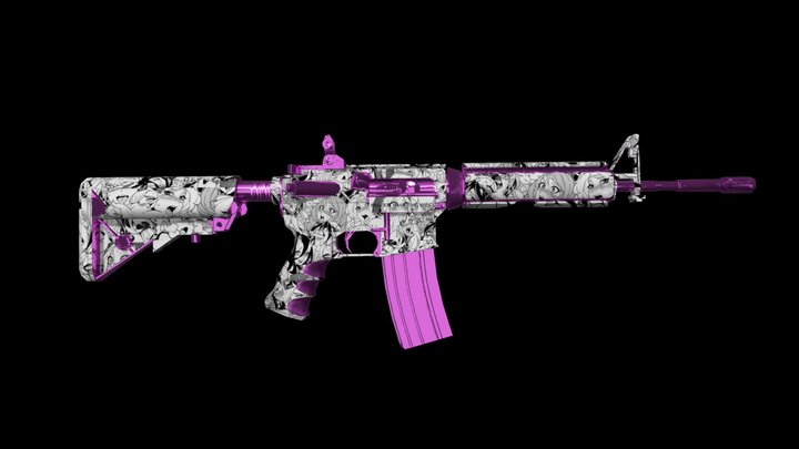 M4 - Stallion 3D Model