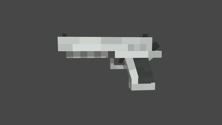 Desert Eagle (Animated) 3D Model