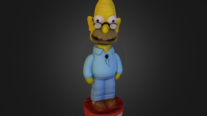 Grampa Simpson 3D Model