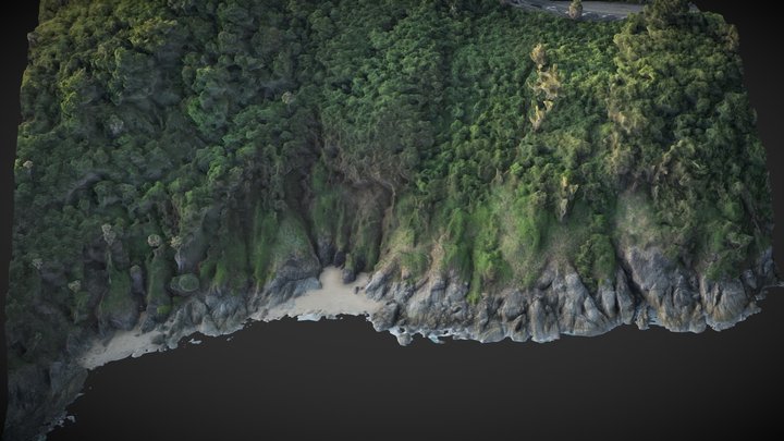 Rock, reef, promontory, cape, foreland – Gratis 3D-model STL