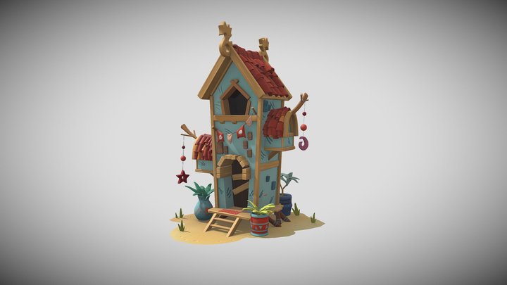 Shack 3D Model