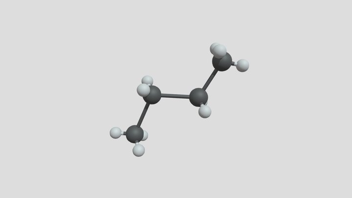 Anti Cyclobutane 3D Model