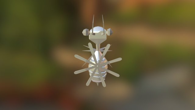 Abeja Secundaria 3 3D Model