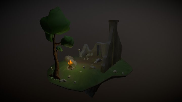 Diorama 3D Model