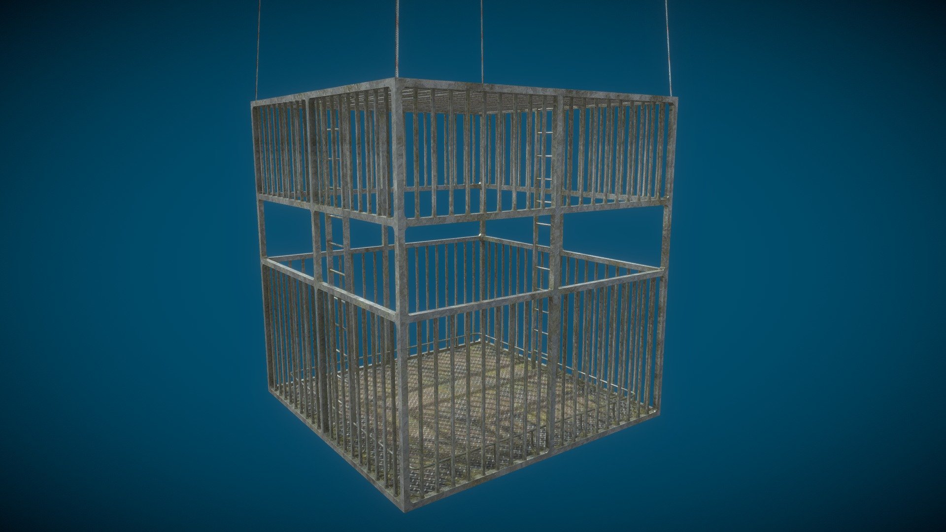 Shark Cage - Download Free 3D model by Elin (@ElinHohler) [02ca137