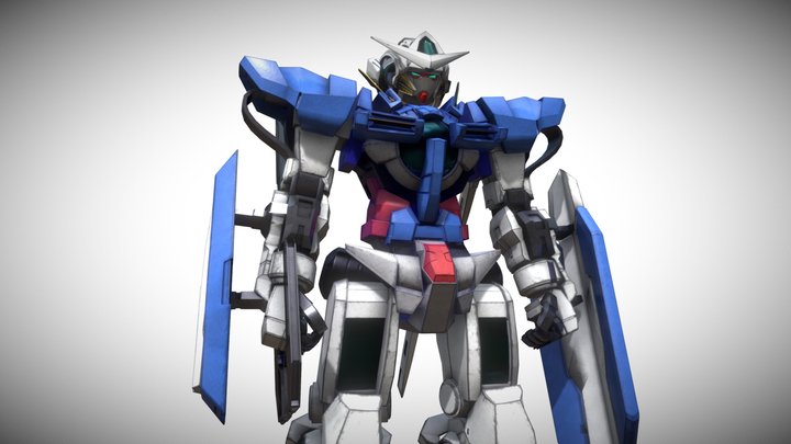 Gundam Exia 3D Model