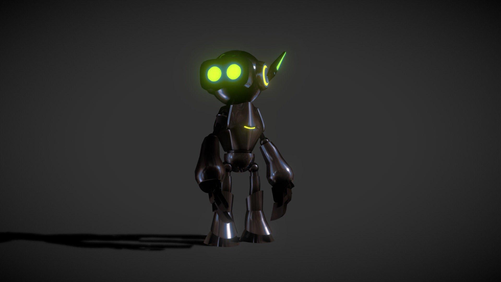 Robot Character - Animation - Download Free 3D model by  (@)  [02cac61]