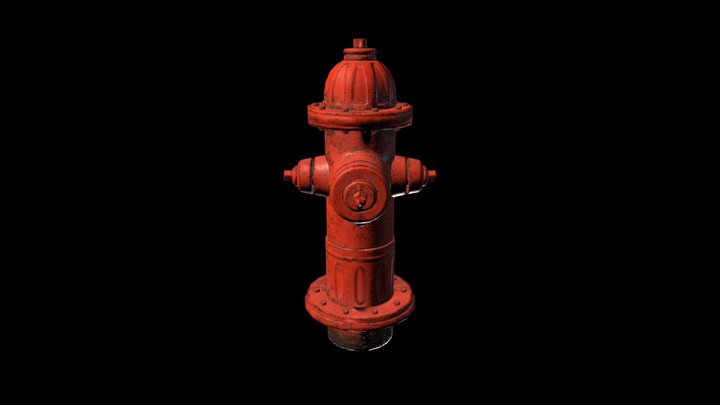 Fire Hydrant 3D Model