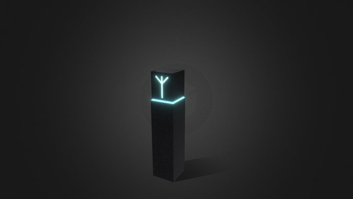 cube pillar 3D Model