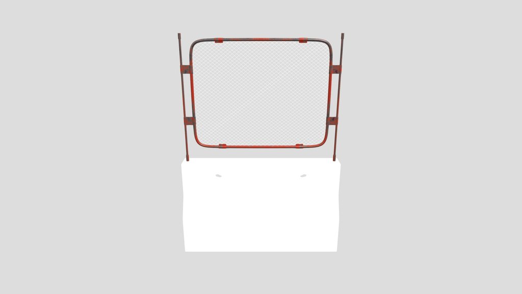 Urban Concrete Barricade