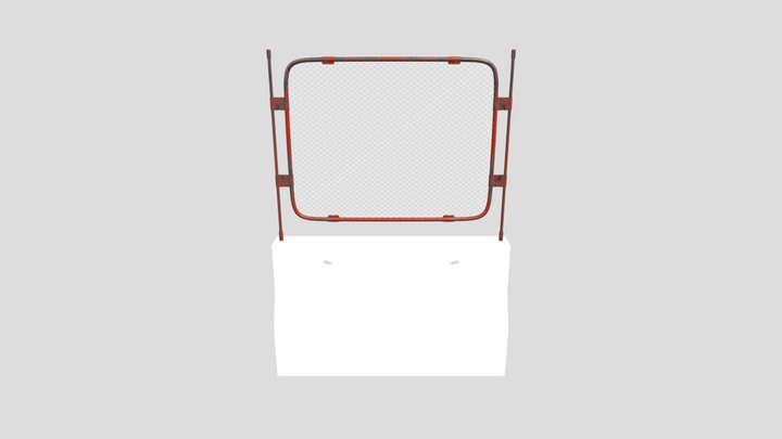 Urban Concrete Barricade