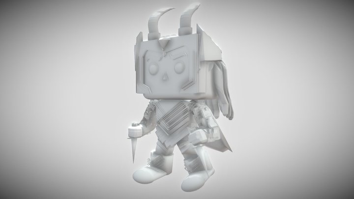 FUNCO LOKY LAMP 3D Model