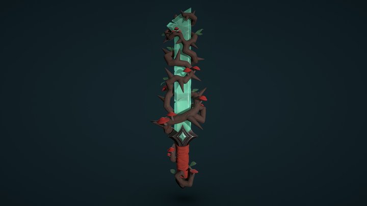 Forest's Blade 3D Model