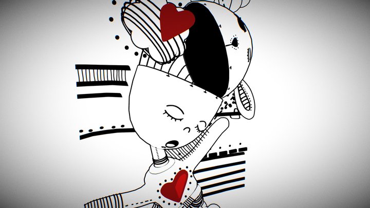 Street Art - Vida Livre 3D Model
