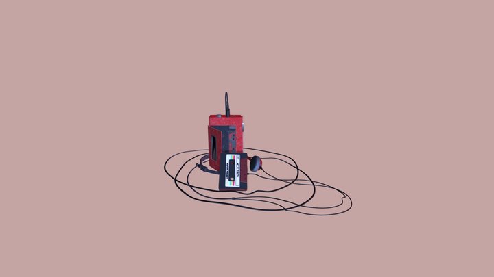 Walkman_substance 3D Model