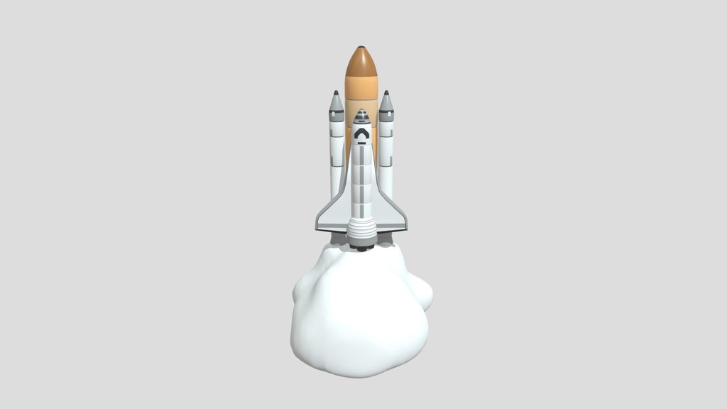 Space Shuttle Kid Night Lamp Rocket
