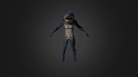 Jaws Brown 3D Model