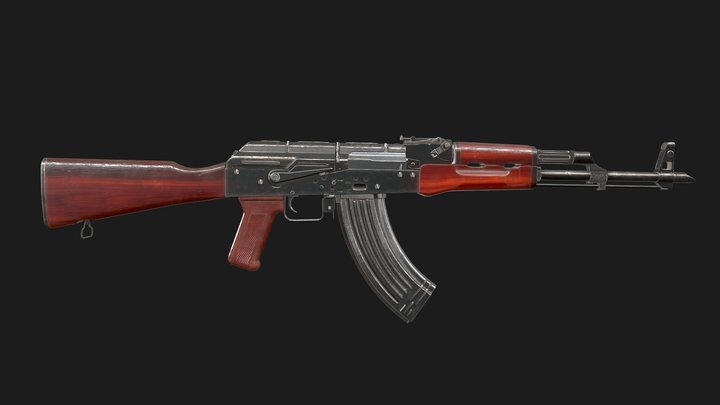 AK-47 / Kalashnikov 3D Model