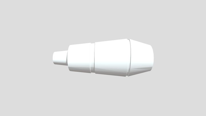 Plane turbine 3D Model