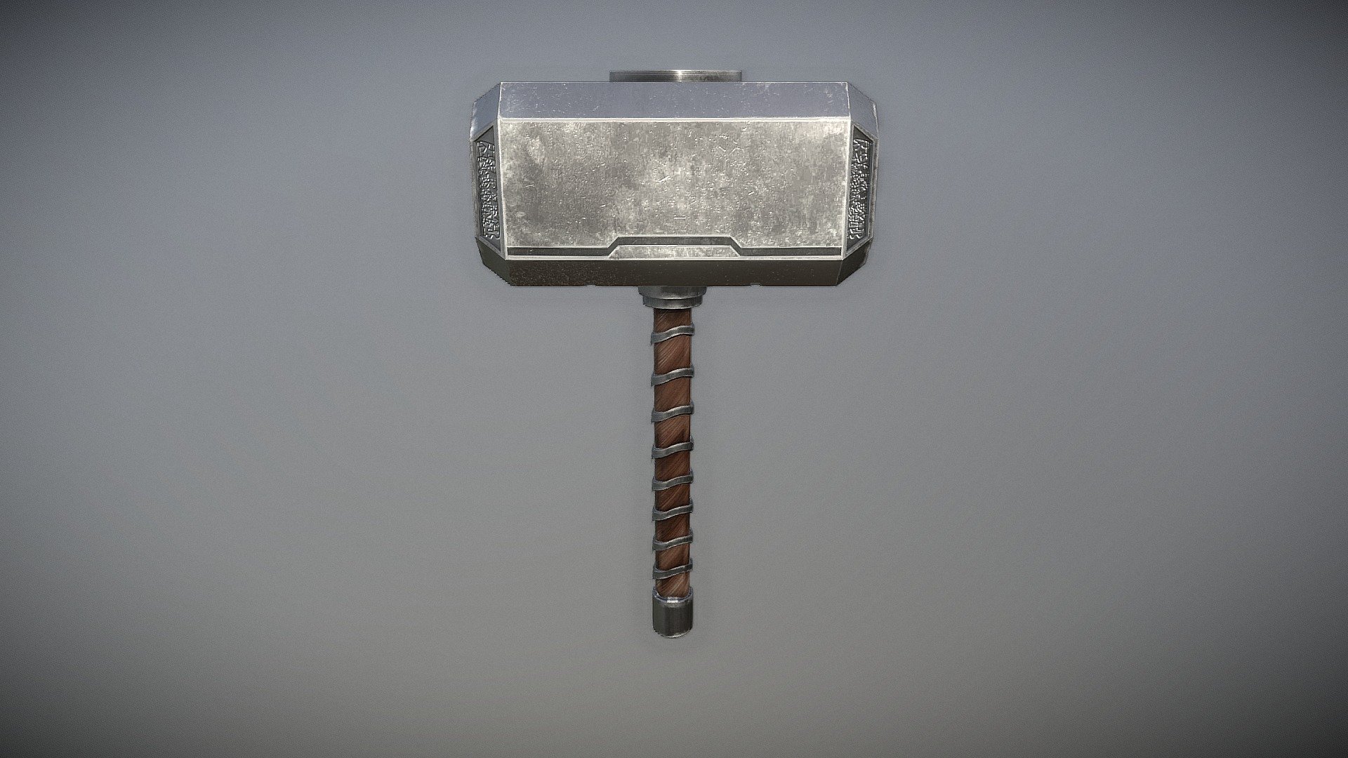 Mjolnir - 3D Model By FAKEVZLOM (@gelt1137) [02d1178] - Sketchfab