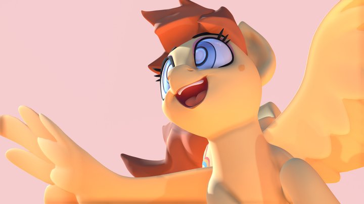 Sunny Daze Sculpt 3D Model