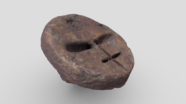 Loden kraag krukgewicht / Lead crank weight 3D Model