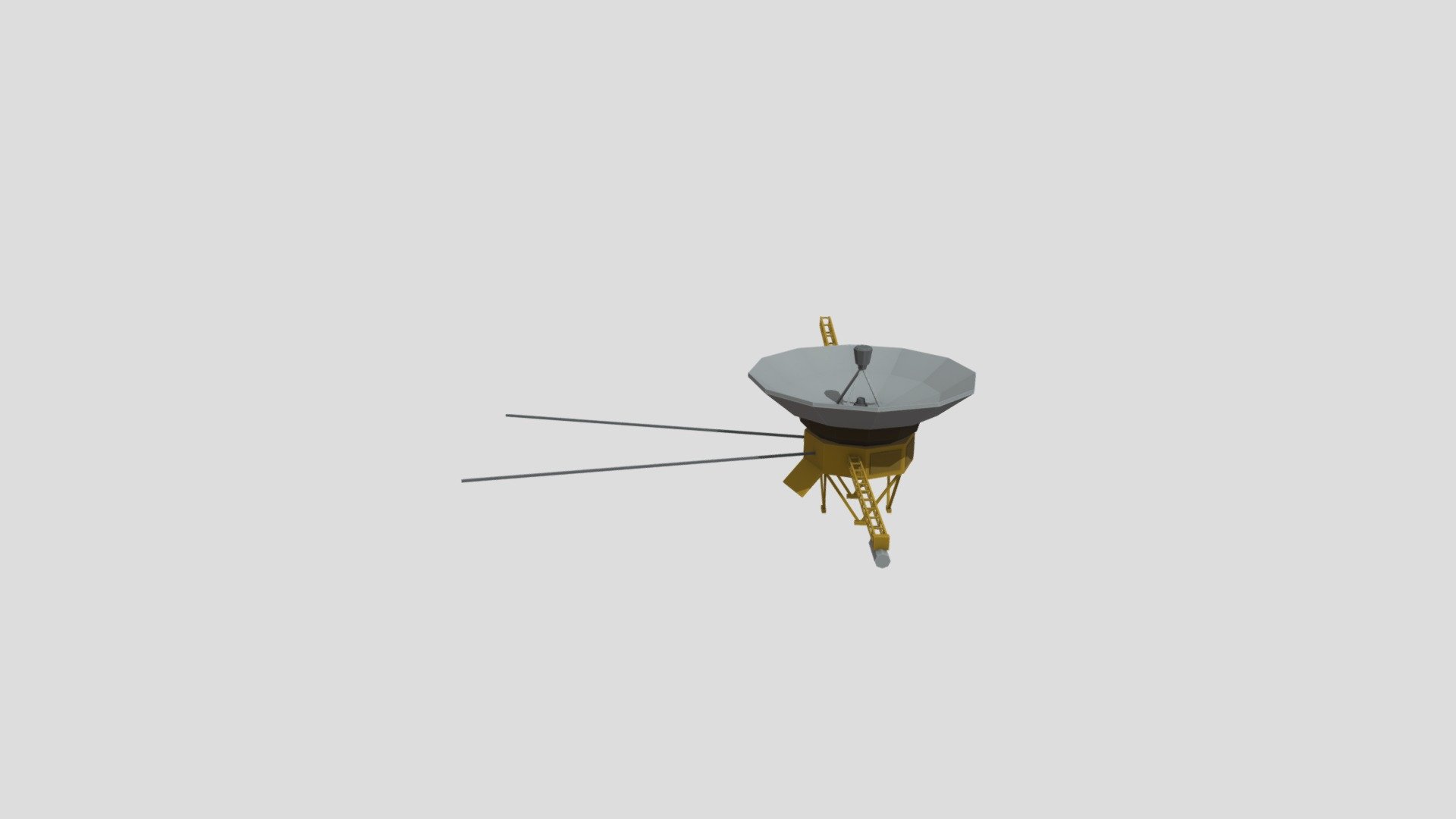 Space Probe by Google Poly