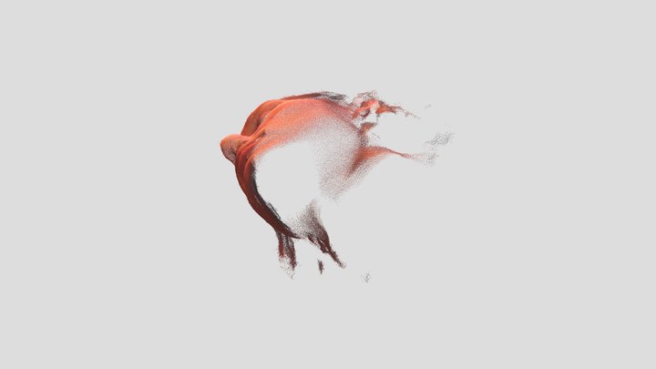 Syd Face Eyes Closed 3D Model