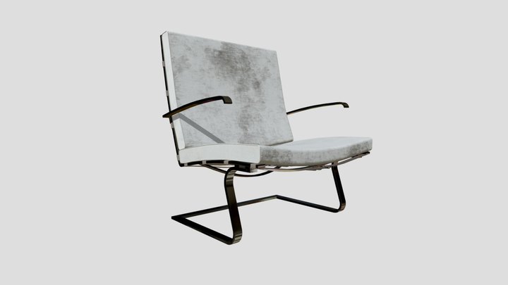 Tugendhat Chair 3D Model